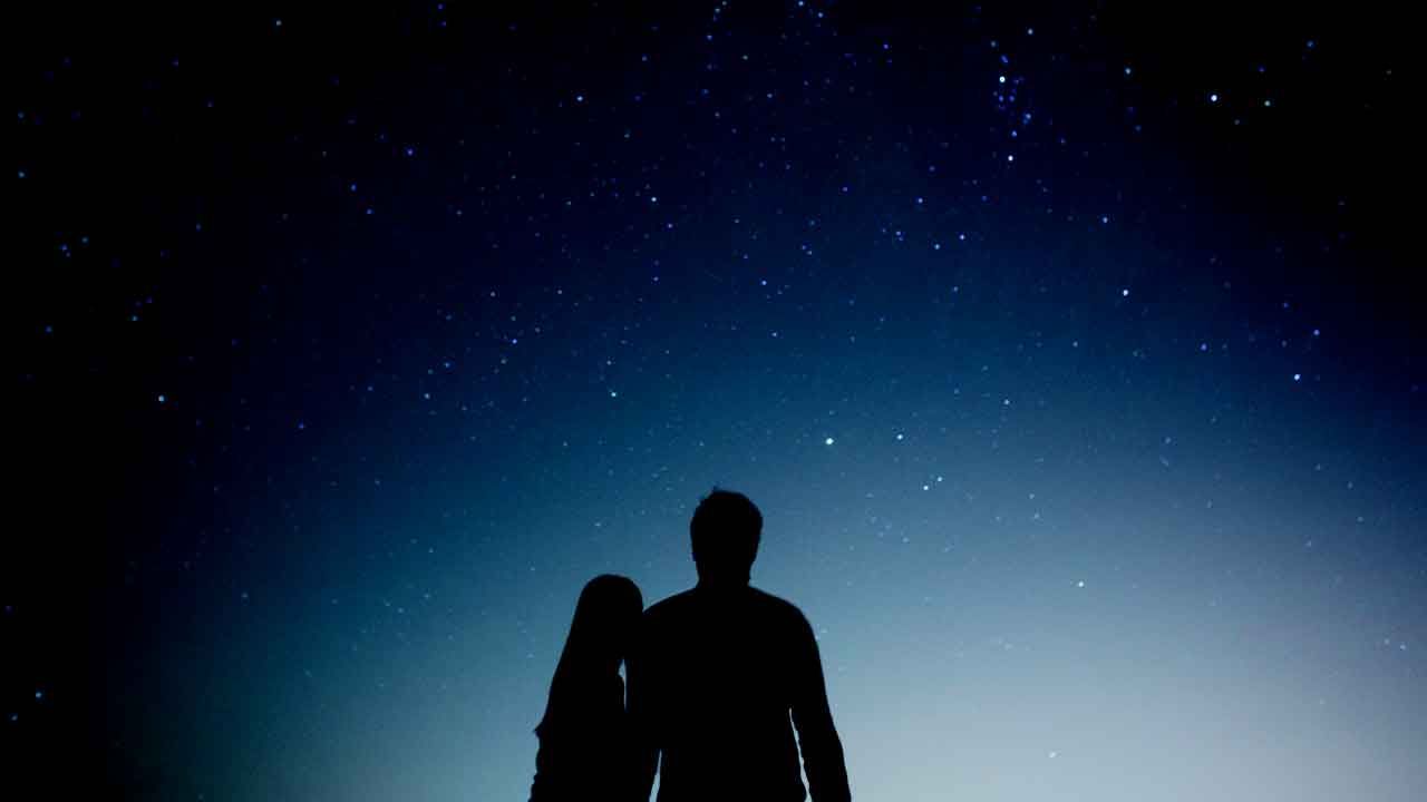 Looking up